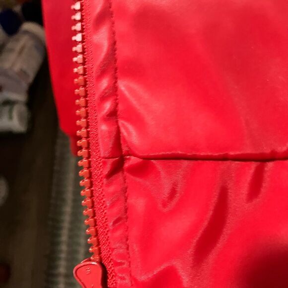 Vintage Steve & Barry's University of Wisconsin Badgers lined hooded jacket XL - Picture 12 of 16